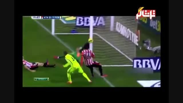 خلاصه بازی اتلتیک بیلبائو 2 - 5 بارسلونا -