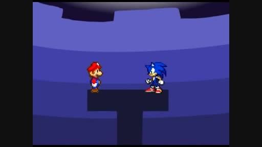 sonic and mario bloopers