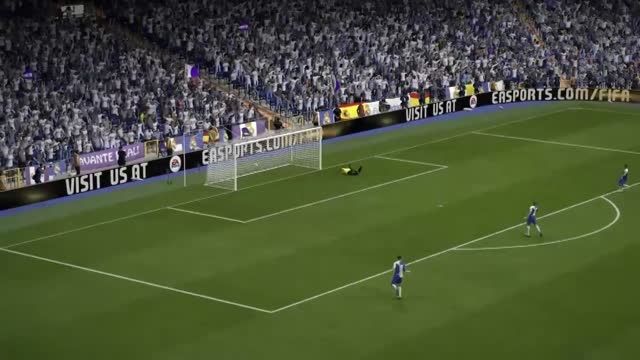 گل رونالدو از 40 متری - FIFA 15 PS4