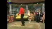 رقصیدن سگ با صاحبش