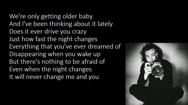 One direction - night changes