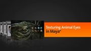 اموزش مایا -ساخت بافت چشم حیوانات- MAYA