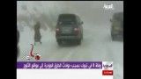 موجة ثلوج تجتاح السعودیة++برف در عربستان سعودی