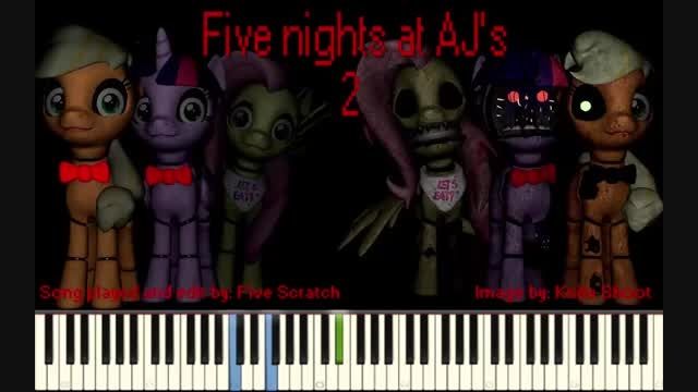 (Five nights at AJ&#039;s 2 (Song Piano