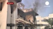 حمله وحشاینه هواداران مرسی به ساختمان فرمانداری