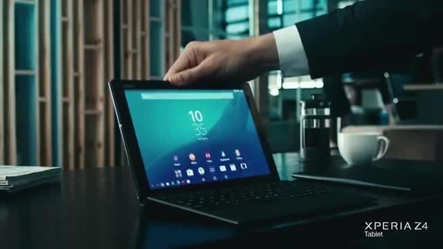 تیزرXperia Z4 Tablet  Sony&rsquo;s new 10 inch  Android table