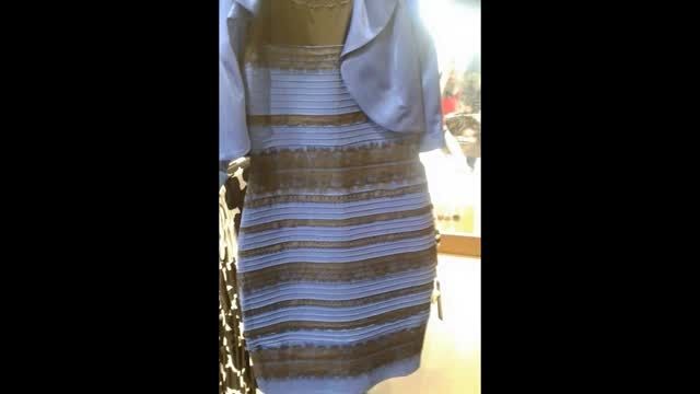 شما این لباس را چه رنگی میبینبد ؟ بحث روز جهان