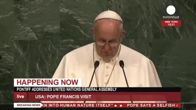سخنان پاپ علیه گسترش سلاح های اتمی و واکنش ظریف