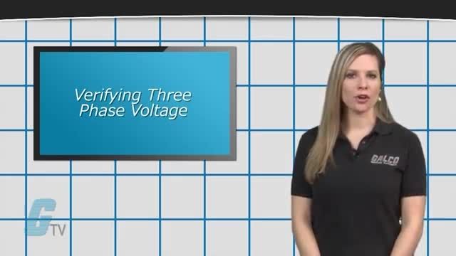 Verifying Three Phase Voltage