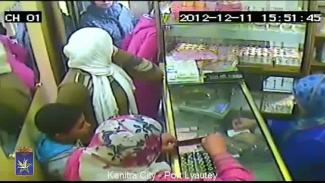 سرقت رنان مراکشی از یک طلافروشی
