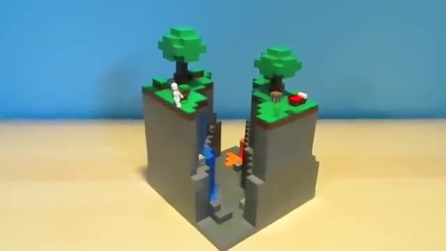 LEGO Minecraft Ravine