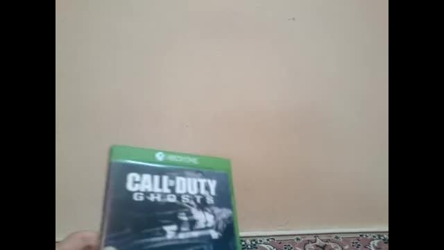 unboxing game CALL OF DUTY GHOSTS from xbox one