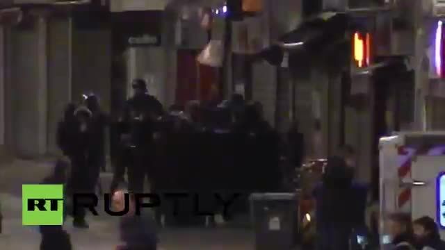 حمله پلیس و ارتش فرانسه به خانه تروریست ها حومه پاریس