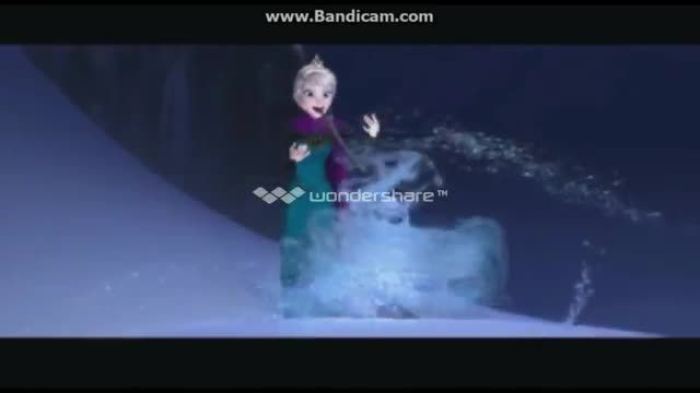 Frozen فروزن لت ایت گو let it go خنده دار (ته خنده)