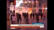 در گیری تظاهر کنندگان با پلیس ترکیه