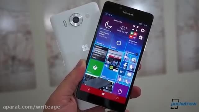 بررسی تخصصی گوشی مایکروسافت Lumia 950