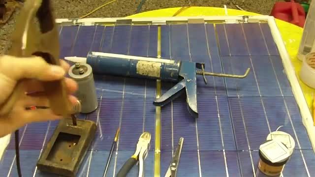 ساخت پنل خورشیدی