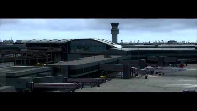 فرودگاه تورنتو برای شبیه ساز پرواز fsharaji.ir