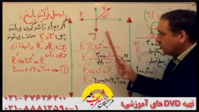 امپراطور فیزیک کشور و دینامیک کنکور94|مهندس دربندی|(4)