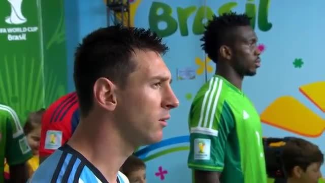 هایلایت کامل بازی لیونل مسی مقابل نیجریه (2014)