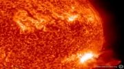 ویدیو منتشر شده نزدیكترین فیلم از خورشید توسط ناسا