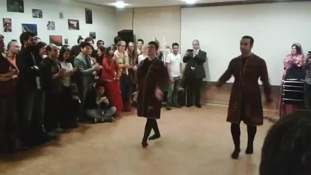 رقص آذربایجانی مردانه Azari Dance - Men Dancing
