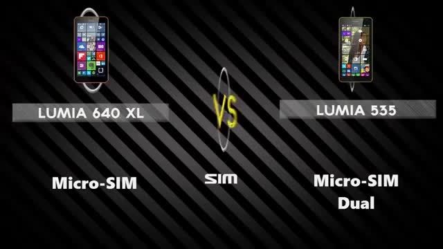 Microsoft Lumia 640 XL vs Microsoft Lumia 535