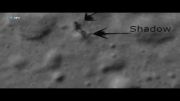 رویت سایه ای شبیه انسان بر روی کره ماه در نقشه گوگل