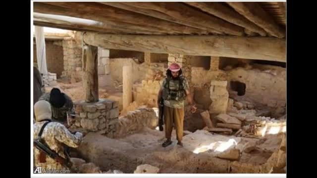 تخریب دِیر قدیمی 1500 ساله مسیحیان توسط داعش-سوریه