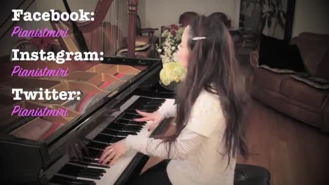 پیانو جالب حتما ببینید/Happy/Piano Cover by Pianistmiri