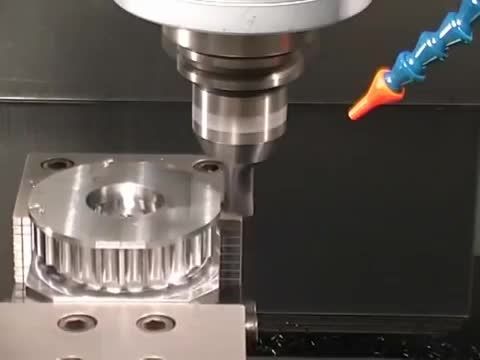 تولید چرخ دنده با ماشین CNC