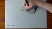 دانلود کلیپ - نقاشی سه بعدی حیرت آور روی کاغذ