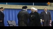 حکم تنفیذحسن روحانی توسط مقام معظم رهبری(کیفیت بالاتر)