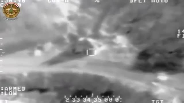 حمله نیروی هوایی عراق به داعش در استان الانبار عراق