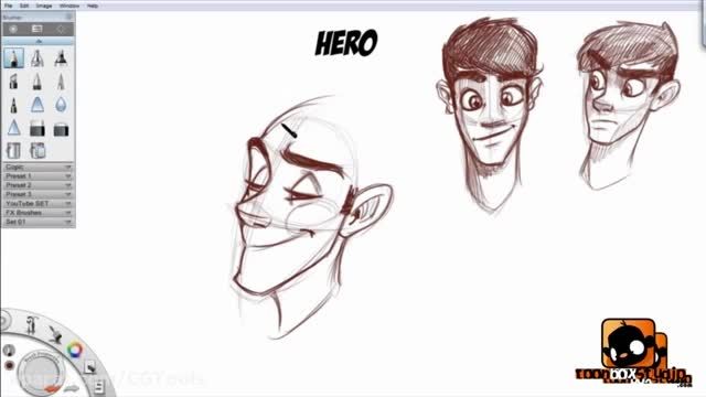 ToonboxStudio - Draw Slim Male Characters
