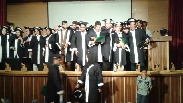 جشن فارغ التحصیلی دانشگاه آزاد بافق 31اردیبهشت 94