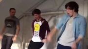 Liam, Louis and Harry Dancing