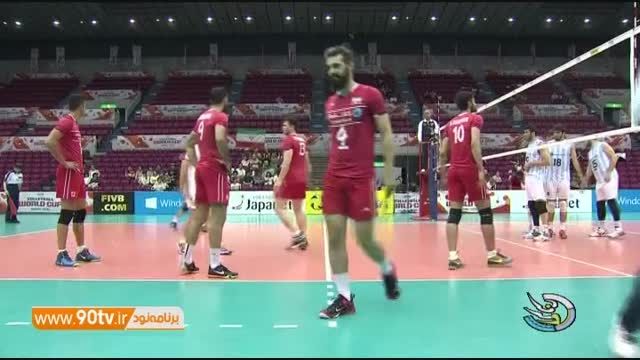 حواشی بازی والیبال ایران ۱-۳ آرژانتین