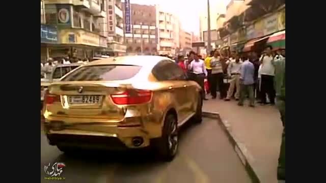 ماشینی که از طلا ساخته شده است...!!!!