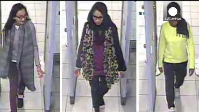 تصاویر جدید از 3دختر بریتانیایی مظنون به پیوستن به داعش