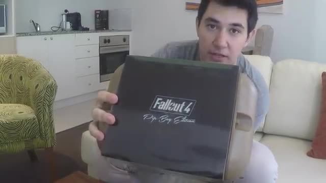 جعبه گشایی بازی Fallout 4 Pip-Boy Edition