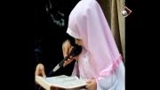 قرائت قرآن توسط کانیا ؛ کودک 3ساله ی کامیارانی