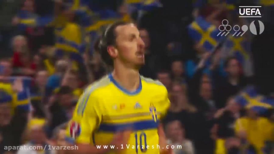 ۵ گل برتر سوئد در مقدماتی یورو ۲۰۱۶