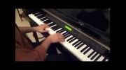 پیانو نوازی موسیقی فیلم برفراز آسمان ها (ابی)