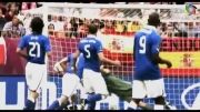 واکنش های زیبای دروازه بانان در یورو 2012