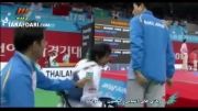 بازی های آسیایی (تکواندو - صعود حاجی پور به نیمه نهایی)