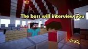 Minecraft animation : if herobrine get a job