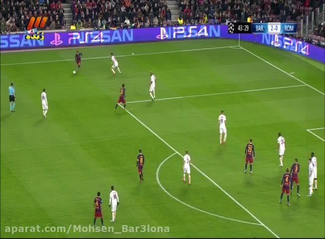 Barcelona 6-1 Roma (Suarez 3-0) By Mohsen_Bar3lona