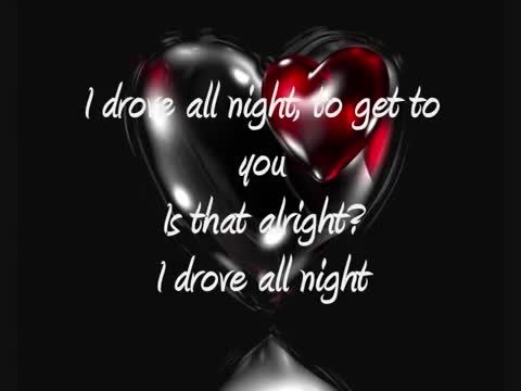 Celine Dion - I Drove All Night