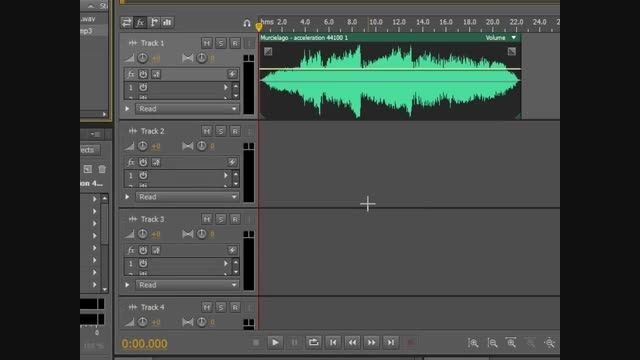 شبیه سازی صدای پیست اتوموبیل رانی در Adobe audition